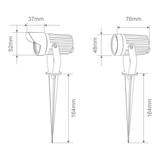 Domus ZOOM-PRO 5W 12/24V DC GARDEN SPIKE