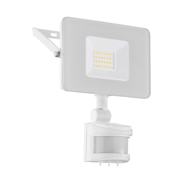 Eglo Lighting Faedo 3 Exterior Led White Wall Light W/Sensor