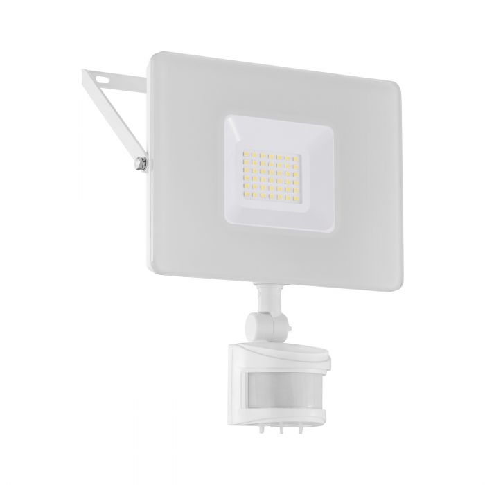 Eglo Lighting Faedo 3 Exterior Led White Wall Light W/Sensor