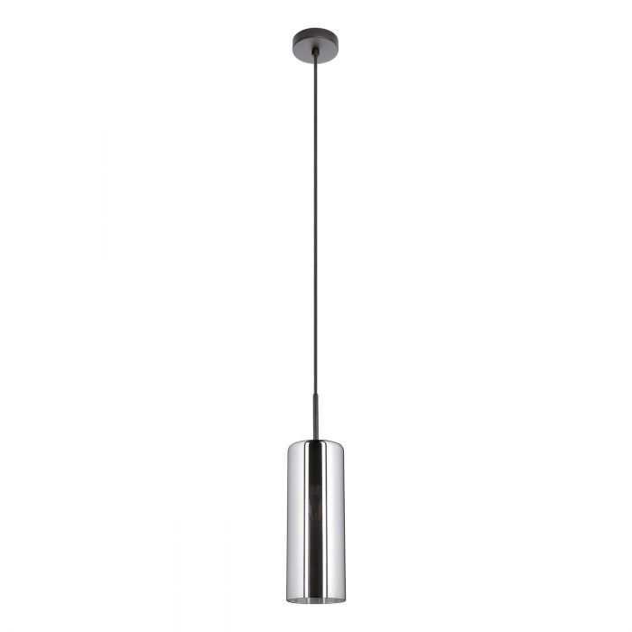 Eglo Lighting Selvino 15W E27 Black Transparent Pendant Light