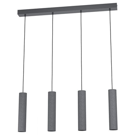 Eglo Lighting Mentalona Led Anthracite Terrazzo Pendant Light