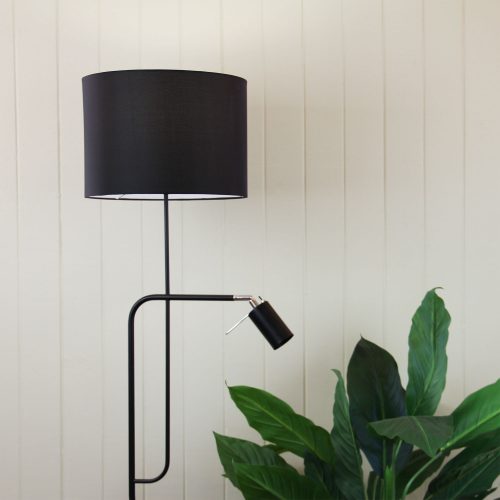 Oriel Lighting CARMEN Floor Lamp with Child Black