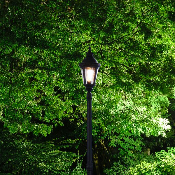 Oriel Lighting BRISTOL TOP And POST Outdoor Traditional Top with Post Black