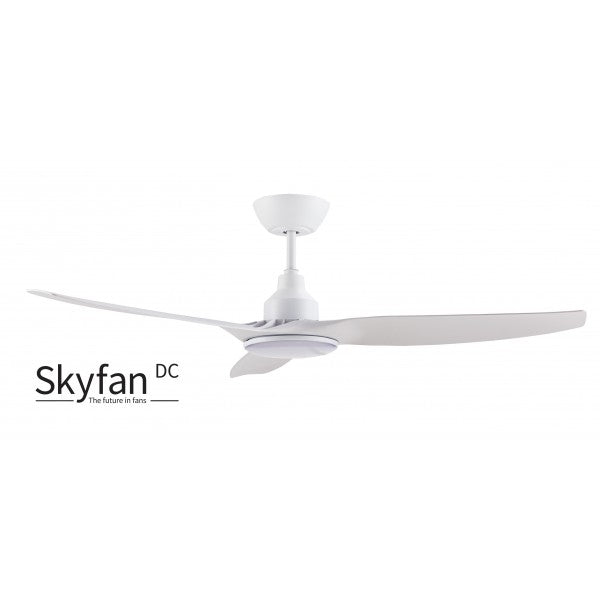 Ventair Skyfan 1300mm DC Ceiling Fan with 20W Tri Colour LED Light and Remote