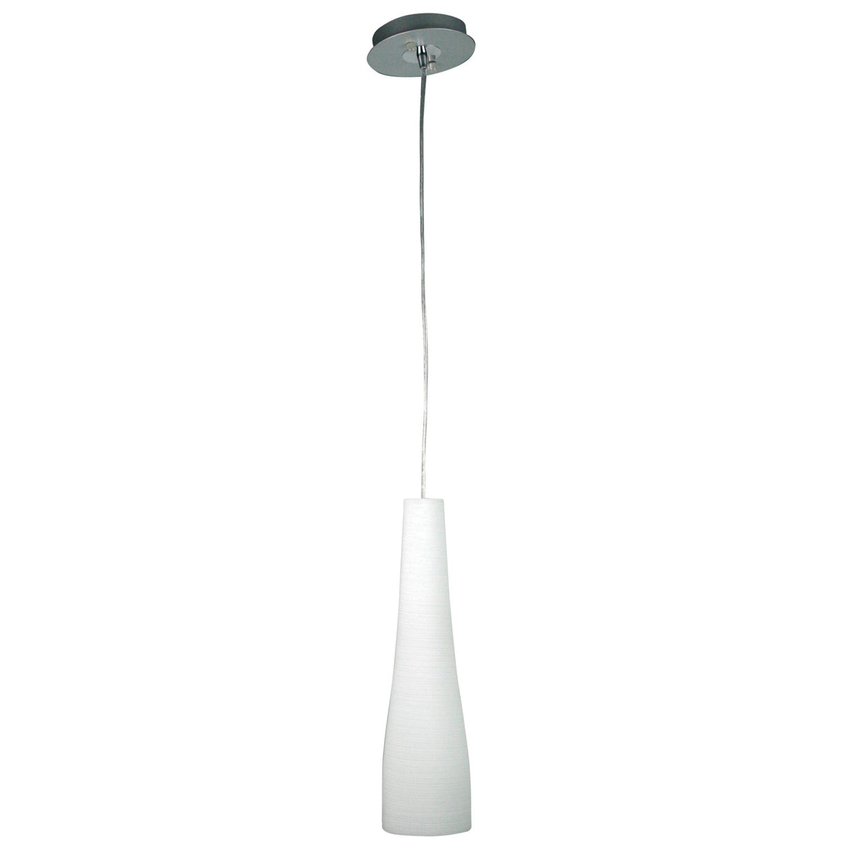 Oriel Lighting MERI 41cm Brushed Glass Pendant