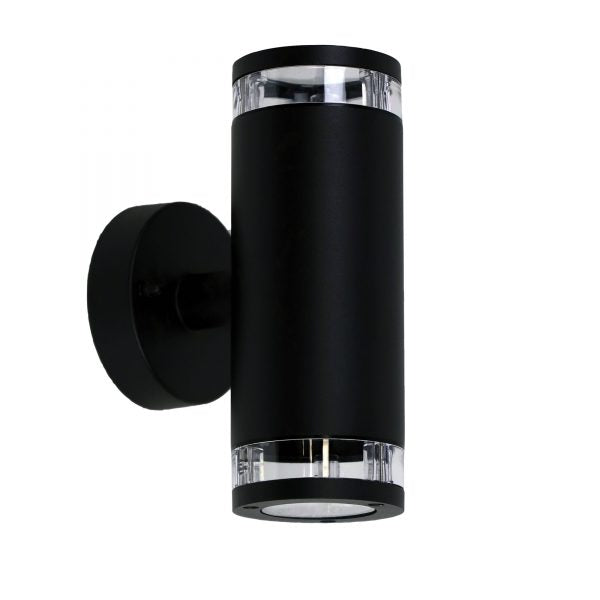 Oriel Lighting TOVE UP & DOWN TOVE 240V Outdoor Wall Light Black