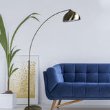 Oriel Lighting DOME Arc Retro Floor Lamp