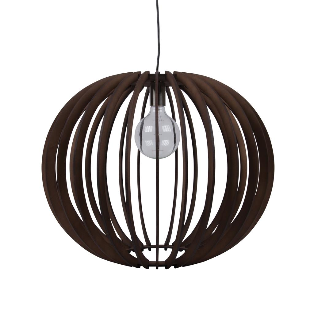 Domus PUFFIN-60 60cm Timber 1.5M Pendant 240V - E27