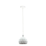 Eglo Lighting ROCCAFORTE pendant powder-coated steel light cut-out motif