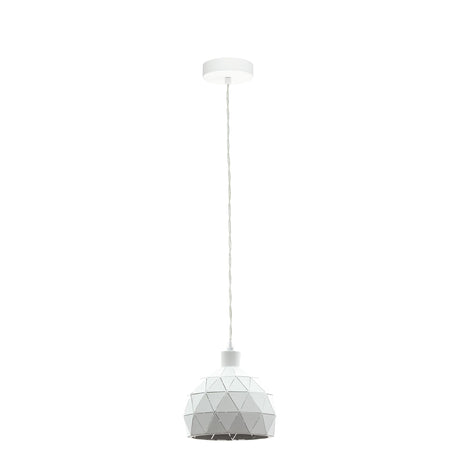 Eglo Lighting ROCCAFORTE pendant powder-coated steel light cut-out motif