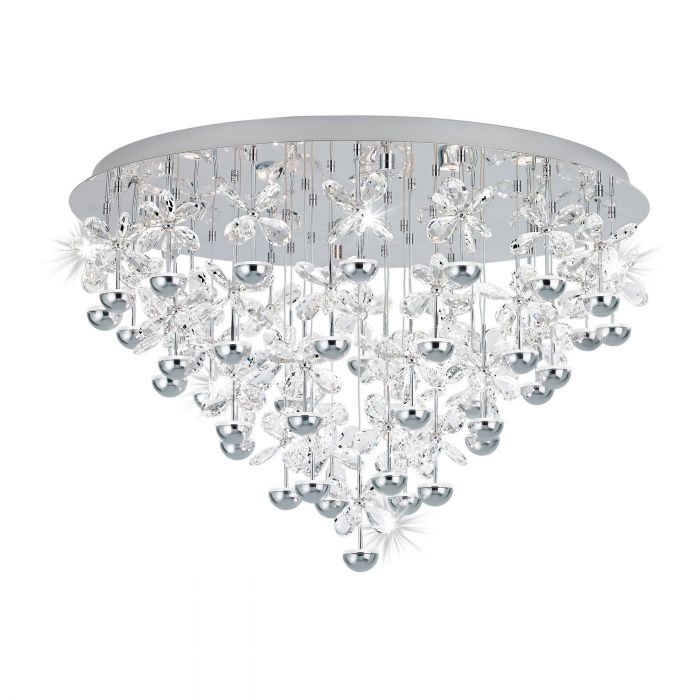 Eglo Lighting Pianopoli 43X1.8W Led Chrome/Crystal