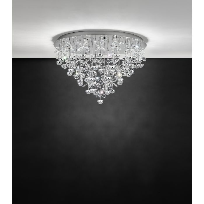 Eglo Lighting Pianopoli 43X1.8W Led Chrome/Crystal