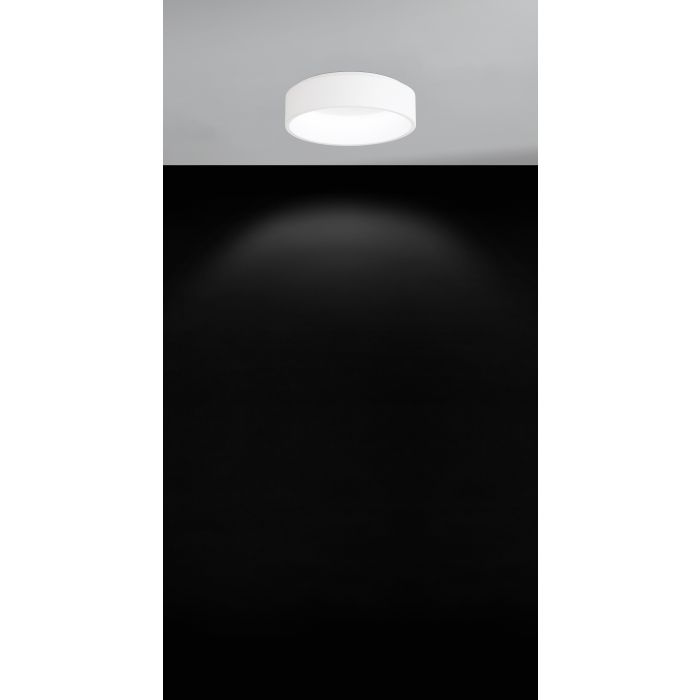 Eglo Lighting Marghera Oyster 25W Led White