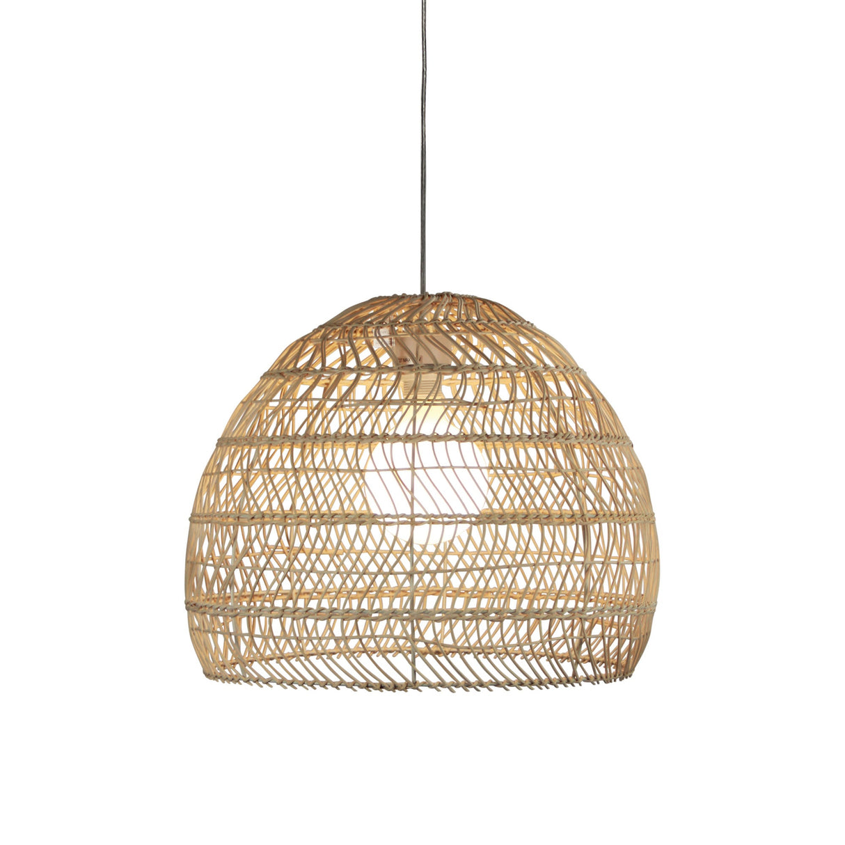 Oriel Lighting METTE.47 SHADE ONLY Natural cane woven rattan