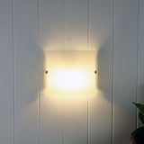 Oriel Lighting DUO.2 Simple Wall Mounted Light Frost Glass