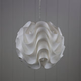 Oriel Lighting CHIC 33 Acrylic Retro Pendant White