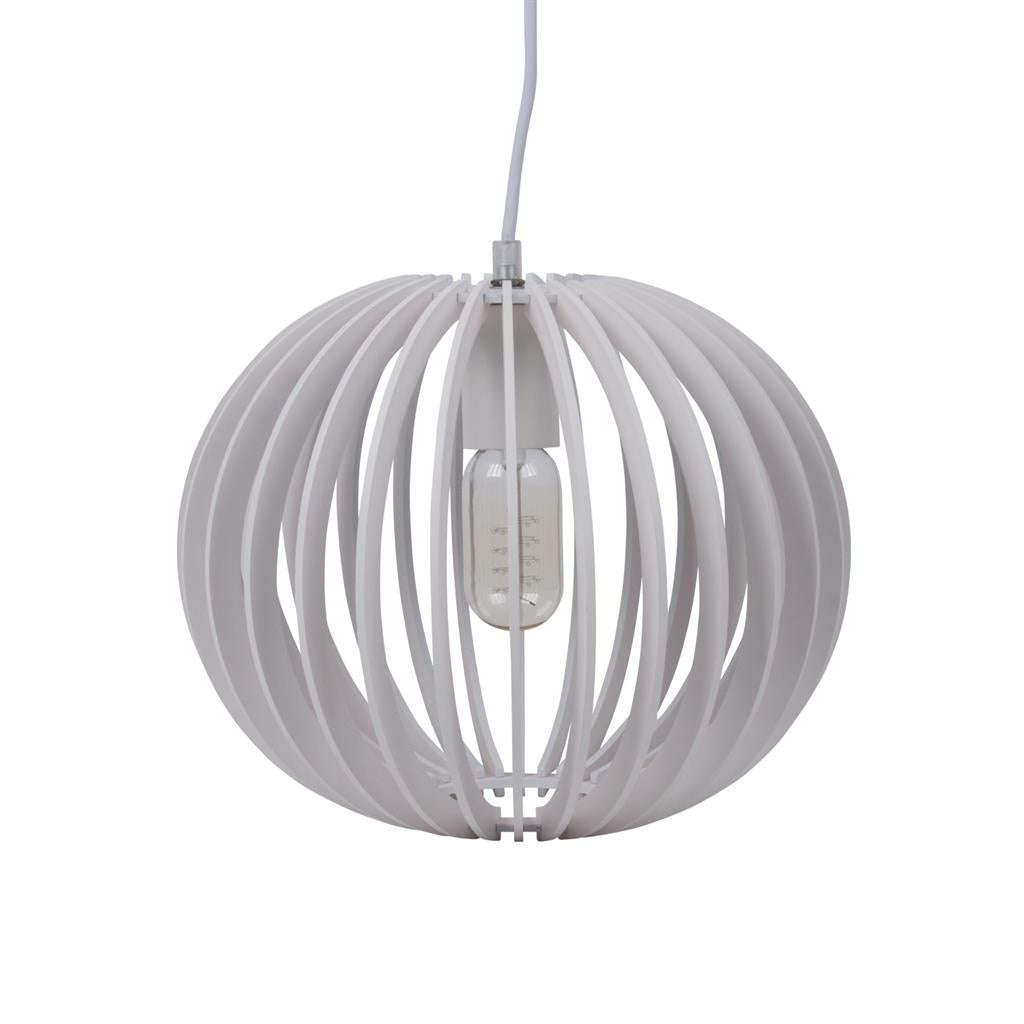 Domus PUFFIN-30 30cm Timber 1.5M Pendant 240V - E27