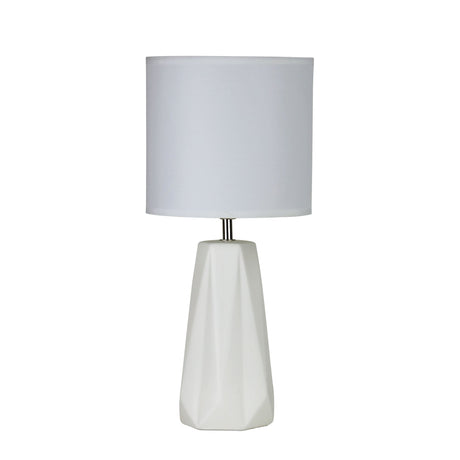 Oriel Lighting SHELLY COMPLETE TABLE LAMP CERAMIC