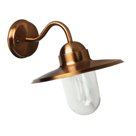 Oriel Lighting ALLEY Retro Angled Outdoor Wall Light