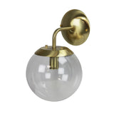 Oriel Lighting Newton Clear Glass Wall Light