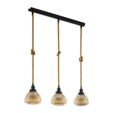 Eglo Lighting RAMPSIDE pendant light rustic rope design