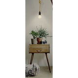 Eglo Lighting RAMPSIDE pendant light rustic rope design