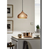 Eglo Lighting HAPTON pendant light made of copper plated steel