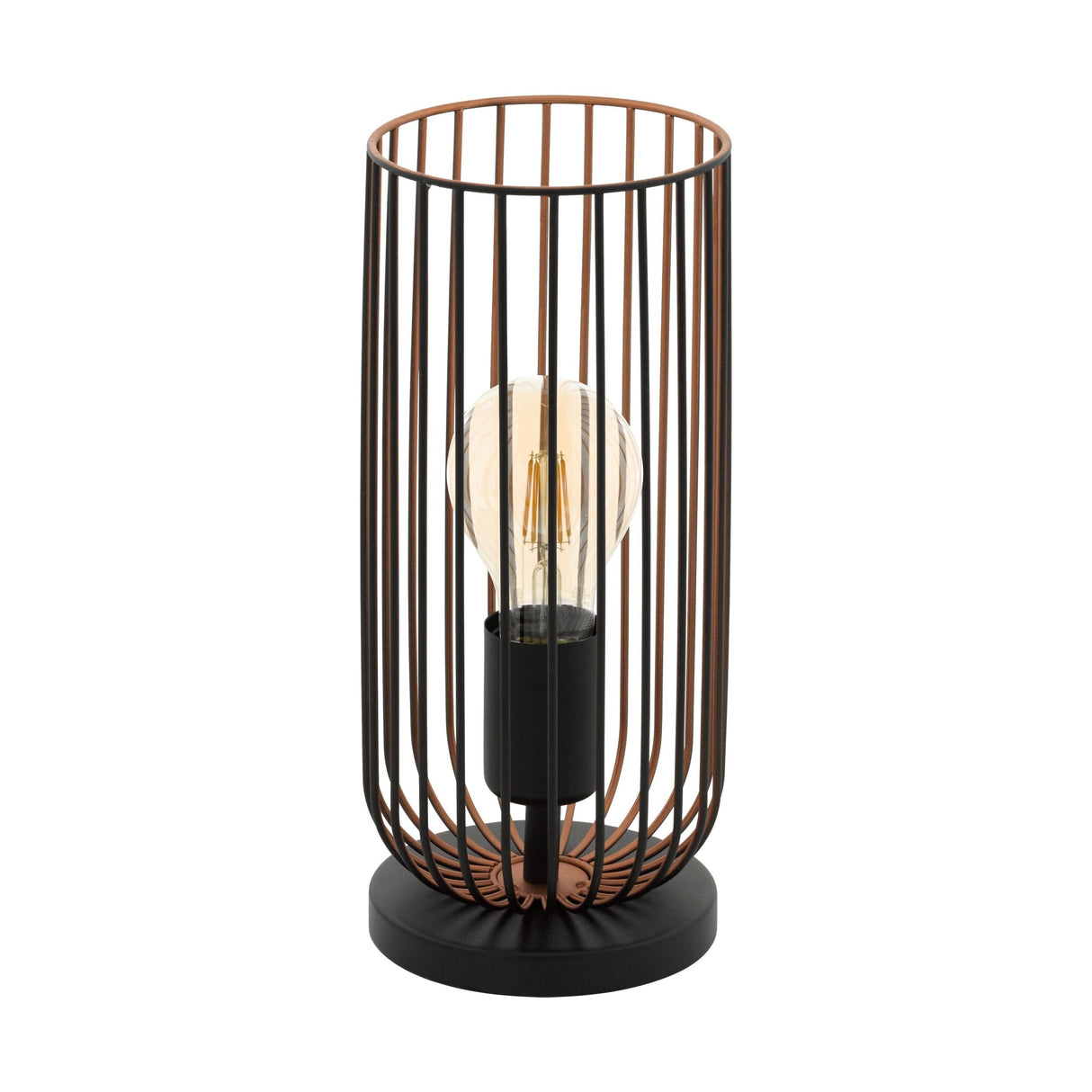 Eglo Lighting ROCCAMENA table lamp unique finish of matt black