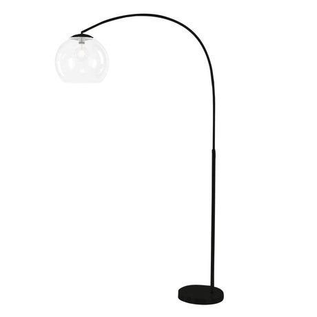 Oriel Lighting  OVER Large Arc Lamp with Acrylic Shade