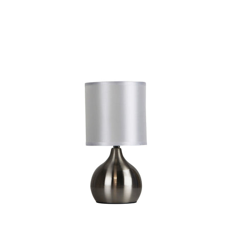 Oriel Lighting LOTTI TOUCH LAMP Antique Brass ON / OFF