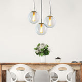 Oriel Lighting NEWTON.25 Clear Glass Pendant