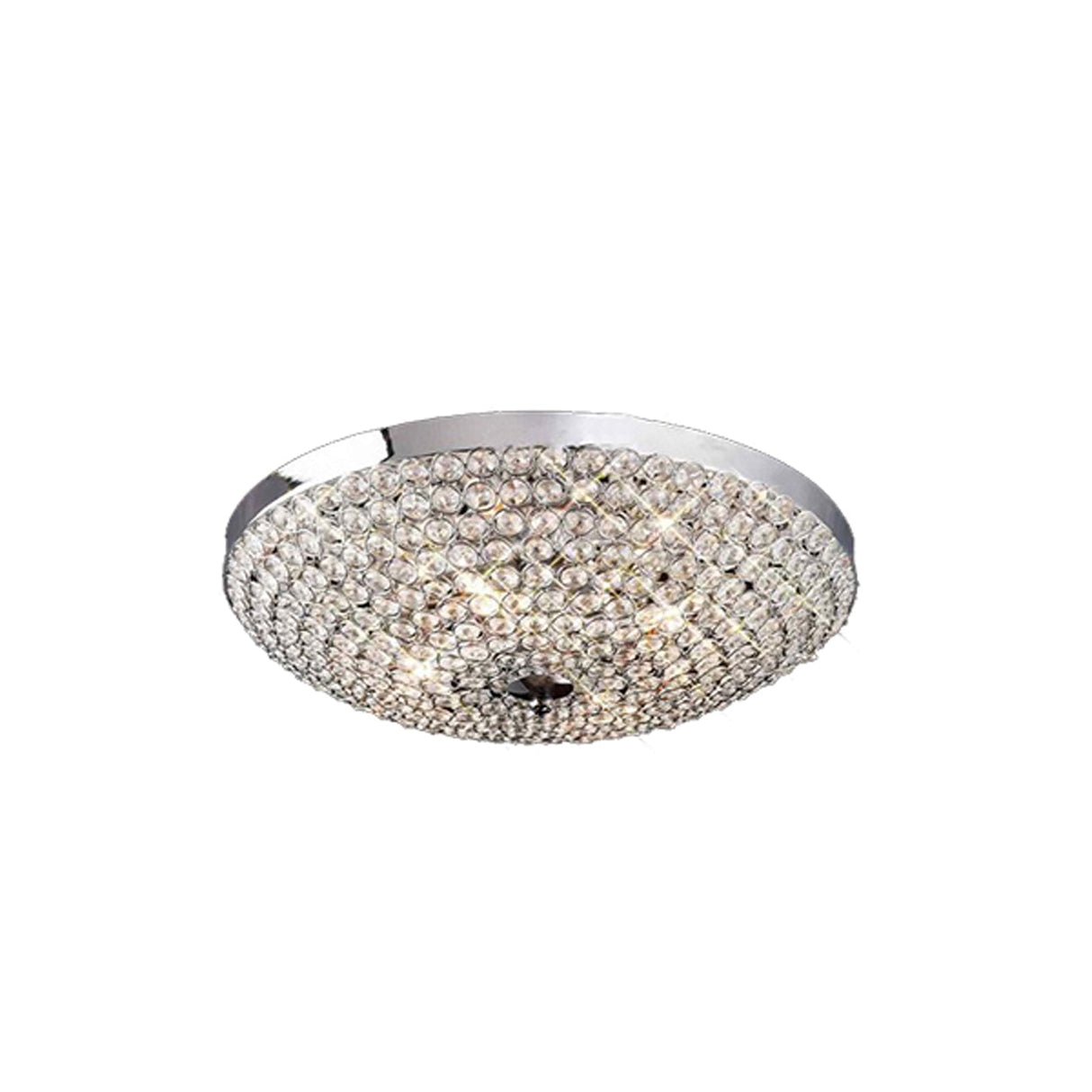 Krystal 8 Light Oyster 50cm G9 by VM Lighting