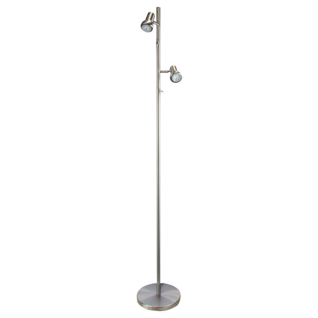 Oriel Lighting DAXAM LED Twin Adjustable Floor Lamp