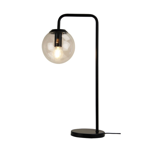 Oriel Lighting NEWTON LAMP Contemporary Clear Glass