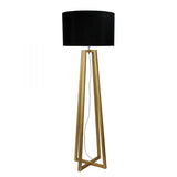 Oriel Lighting MALMO Timber Floor Lamp Base E27