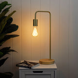 Oriel Lighting LANE Scandi Table Lamp Timber