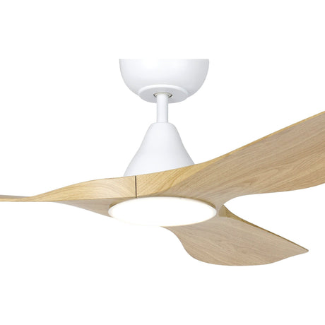 Eglo SURF 48" DC Ceiling Fan and Light White/Oak