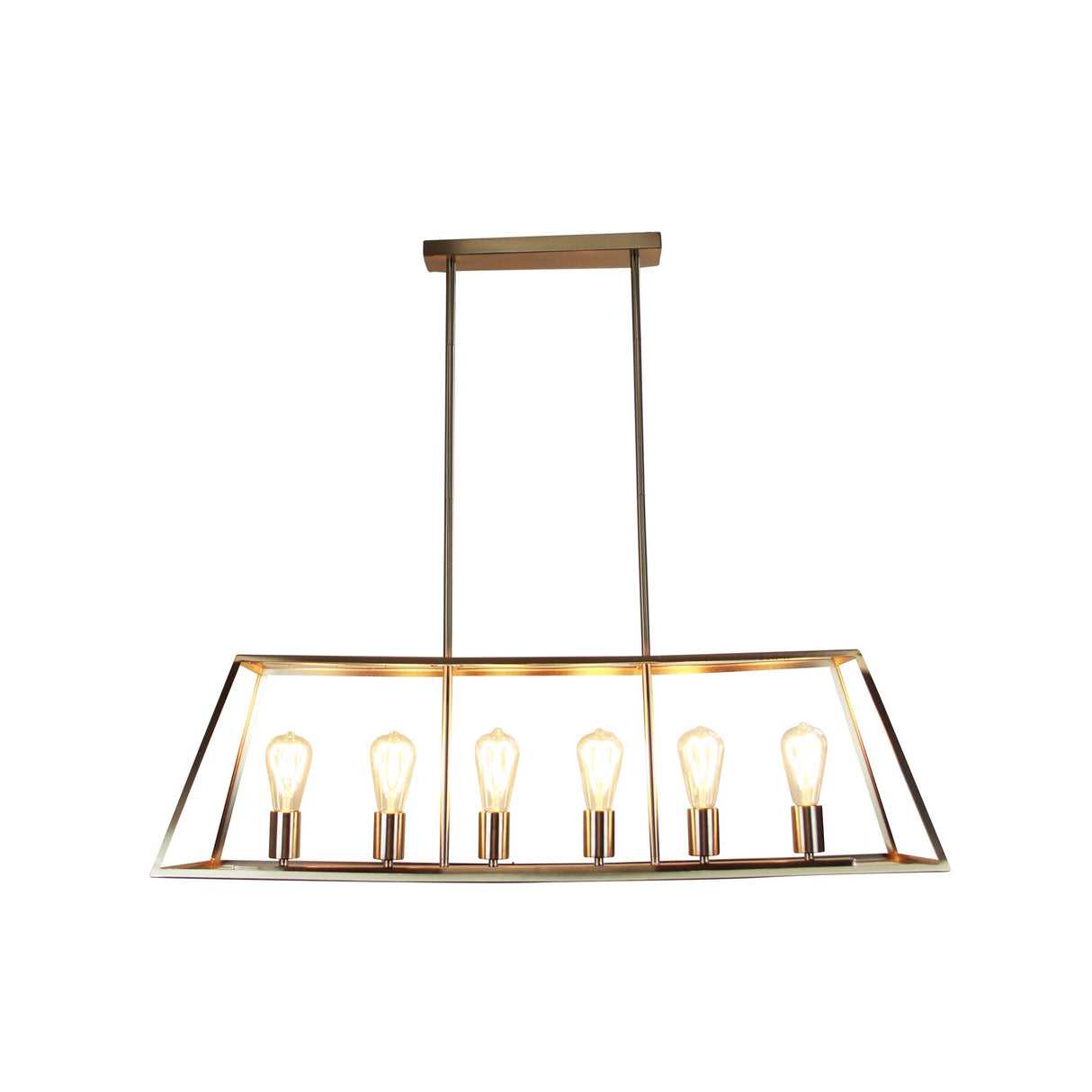 Oriel Lighting SOUTHPORT.100 6-Light Urban Retro Pendant