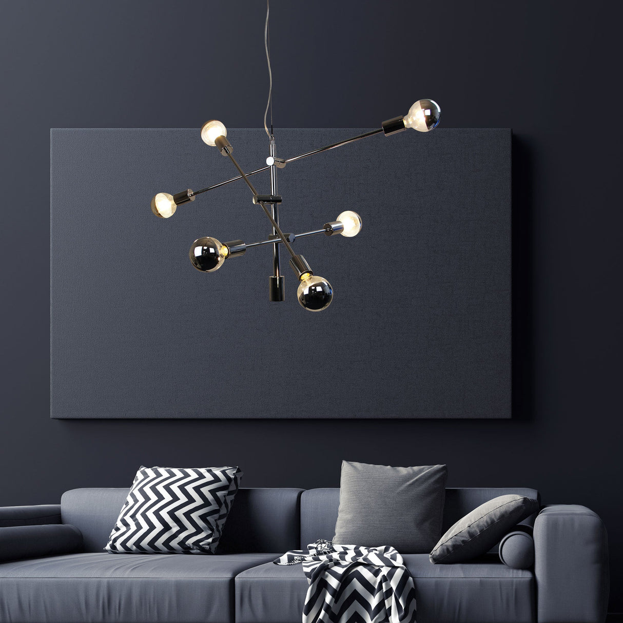 Oriel Lighting CHELSEA Contemporary Satellite Pendant