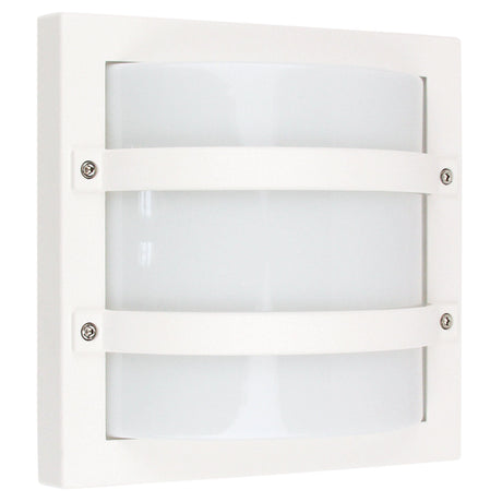 Oriel Lighting LARGO IP65 Premium Outdoor Bulkhead 24x24cm