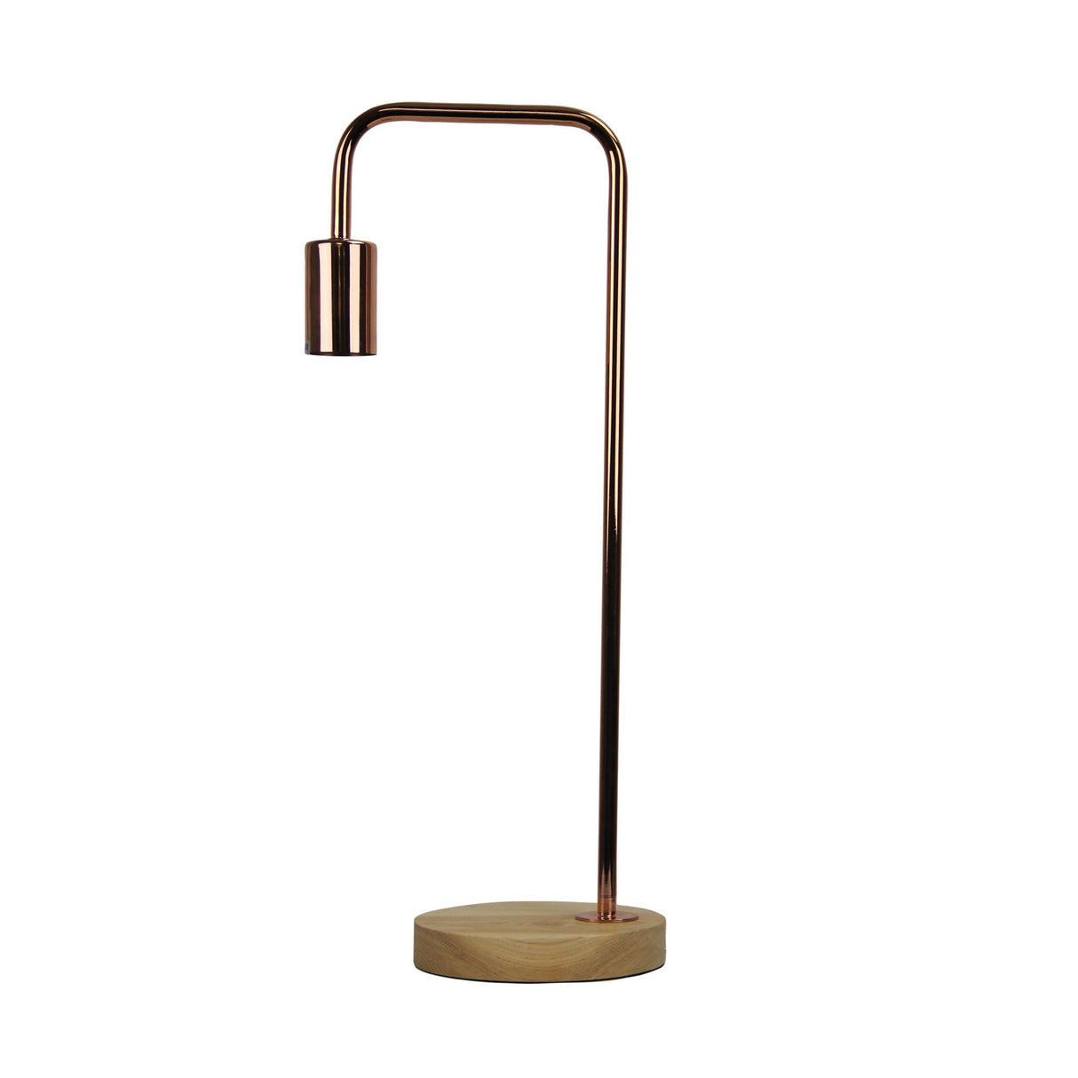 Oriel Lighting LANE Scandi Table Lamp Timber