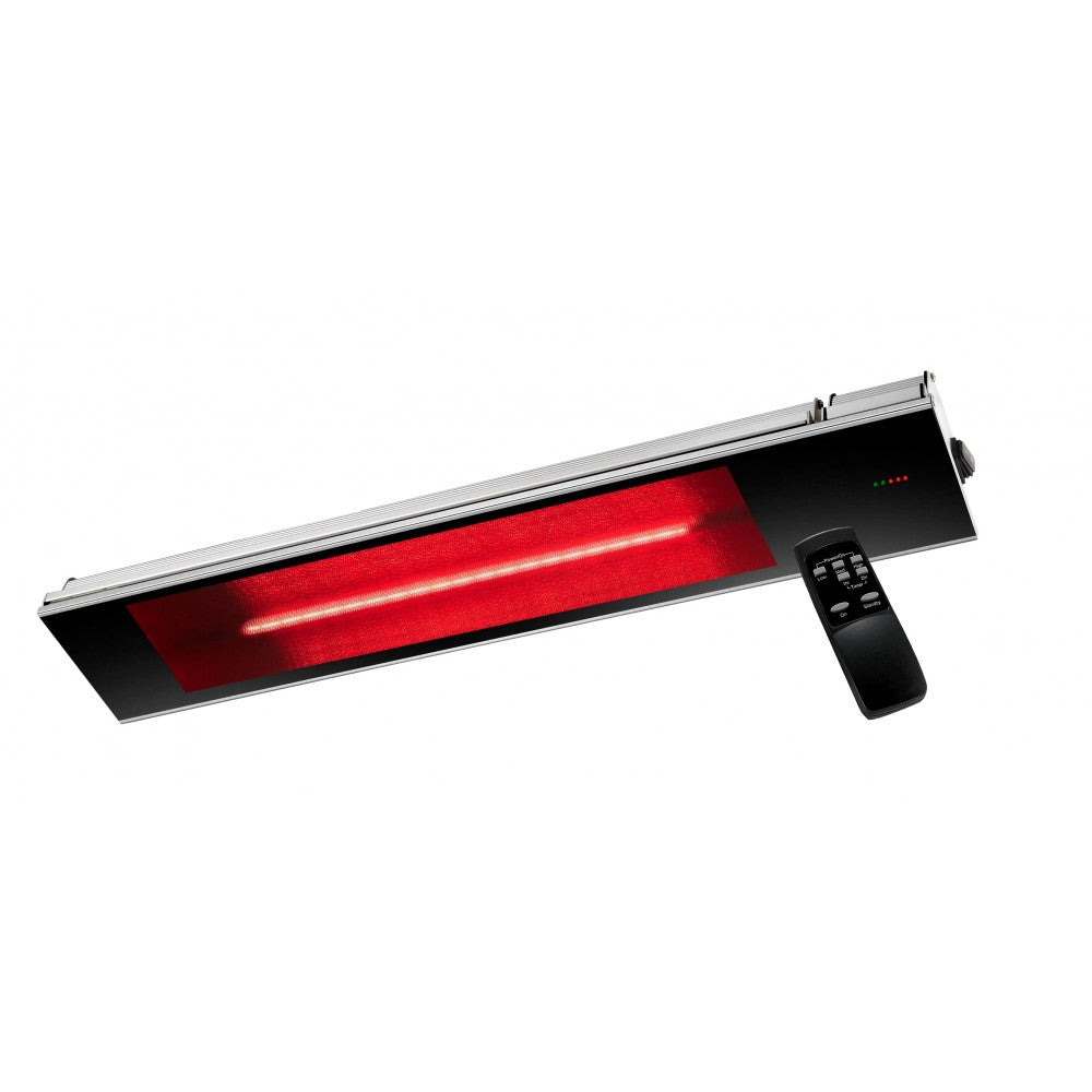 Ventair Sunset 1800w Radiant Strip Heater Black