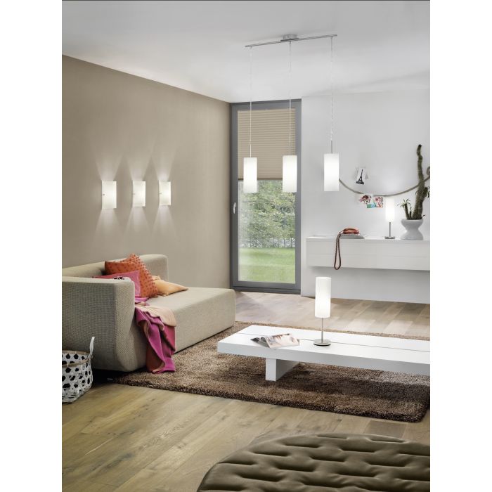 Eglo Lighting Troy 3 3X60W E27 Satin Nickel
