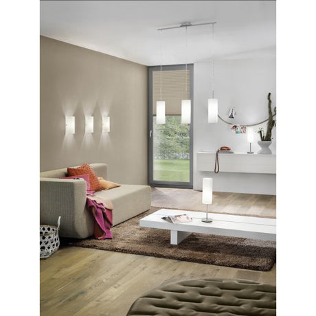 Eglo Lighting Troy 3 3X60W E27 Satin Nickel