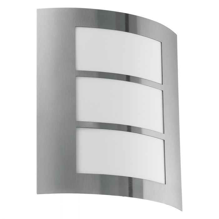 Eglo Lighting City Exterior 15W E27 Stainless Steel