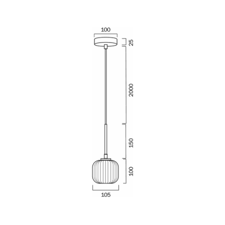 Telbix Bobo PE01 Pendant