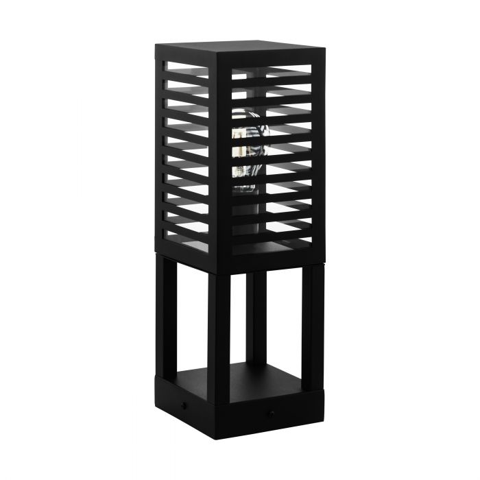 Eglo Lighting Alamonte 3 Bollard 60W E27 Black Bollard Light