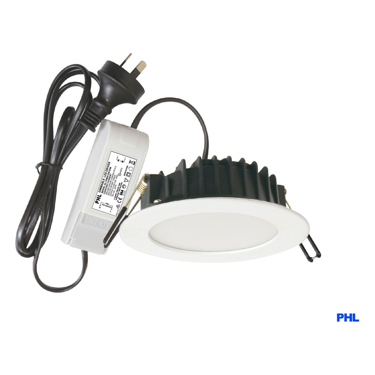 PHL902 WH/TC Channel Tri-colour LED Downlight