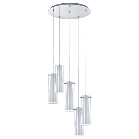 Eglo Lighting PINTO pendant light chrome-plated steel
