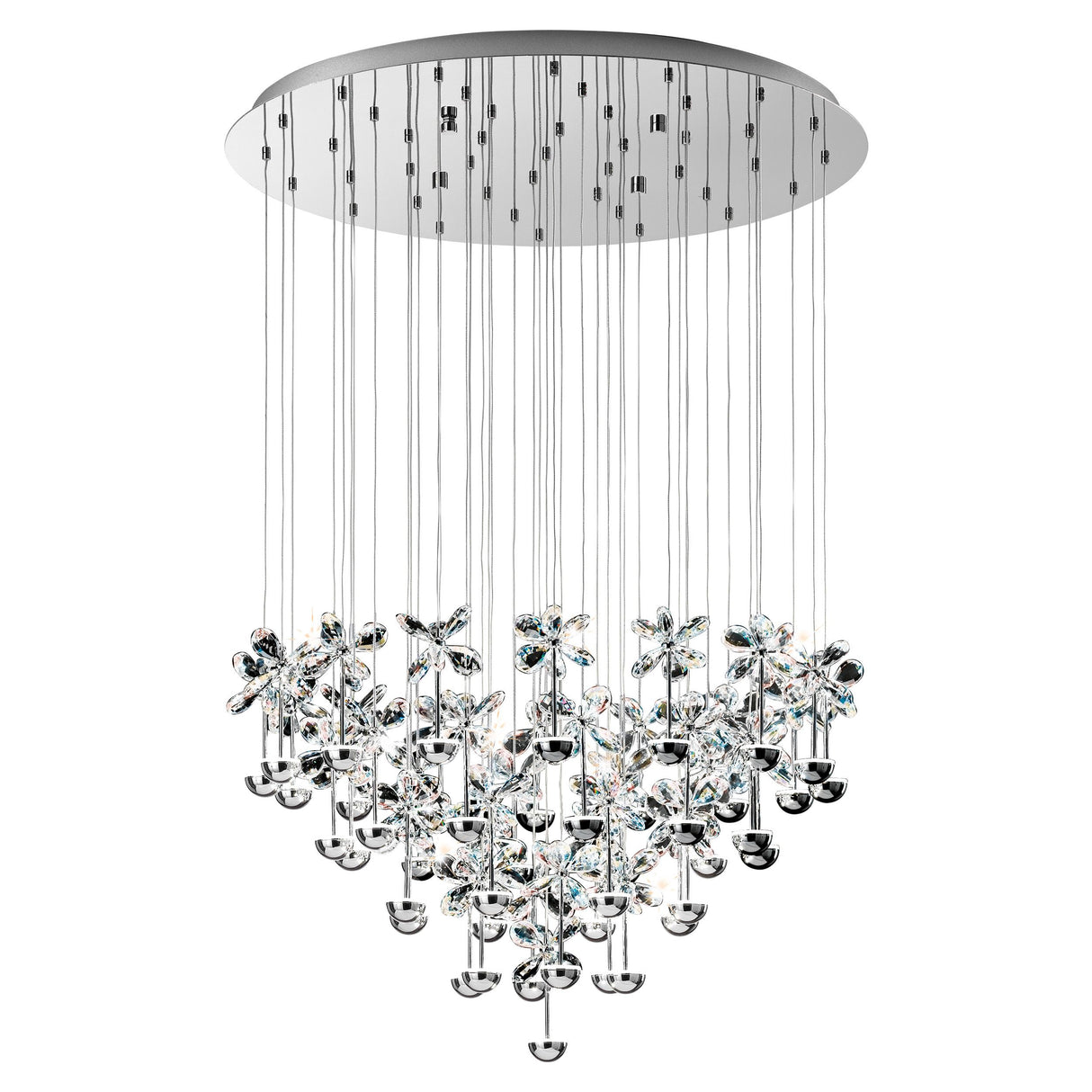 Eglo Lighting PIANOPOLI 1 pendant light refined glass crystals